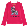 Dievčenské tričko KYLY ROLLER SKATING ružové