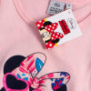 Dievčenské šaty DISNEY MINNIE STYLE ružové