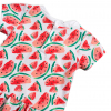 Letné šaty pre dievčatá DISNEY MINNIE FRUIT biele