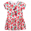 Letné šaty pre dievčatá DISNEY MINNIE FRUIT biele