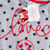 Dievčenská nočná košeľa DISNEY MINNIE LOVE šedá