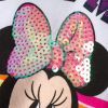 Dievčenská súprava DISNEY MINNIE RAINBOW biela