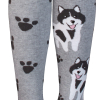 puncochace husky svetle sede 0