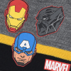 Chlapčenská čiapka a rukavice AVENGERS šedá