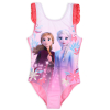 Dievčenské plavky DISNEY FROZEN ANNA a ELSA ružový volán