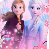 Dievčenské plavky DISNEY FROZEN ANNA a ELSA ružový volán