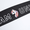 Dievčenské zateplené legíny GLO STORY TEAM UNICORN čierne