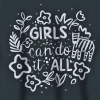 Dievčenské tričko QUIMBY GIRLS čierne