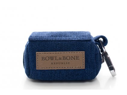 dog waste bag holder mini navy bowl and bone republic ps1sa