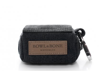 dog waste bag holder mini black bowl and bone republic ps1sa