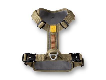Roam Harness Green Ripple front