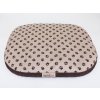 Matrac pre psa | Ovál - béžová labky