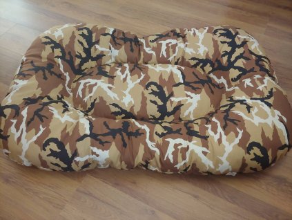 Polštář  pro psa materiál bavlna Army Písek