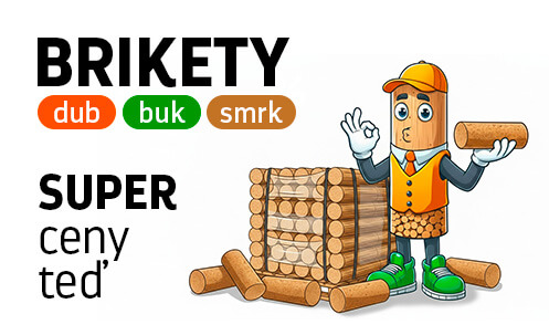 Brikety super ceny