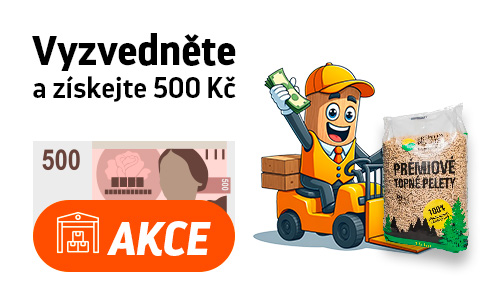 Vyzvedněte a získejte 500 Kč