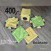 Kočárkovina - žluto/zelená