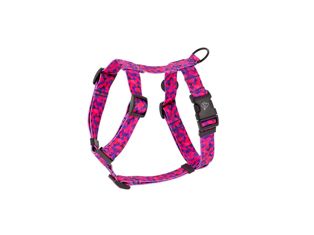 Postroj na psa Guard Shine in Purple