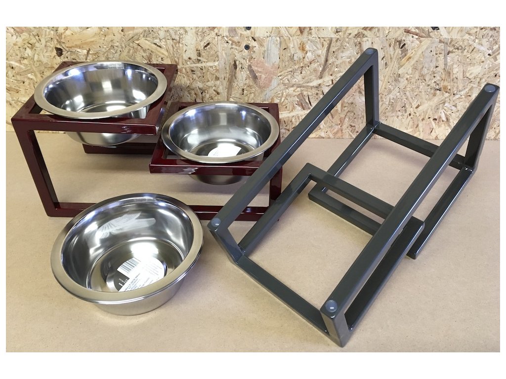 Miska Nerez Stojan 2 Misky Pes Steel 0 35l Zolux Miska Pro Psy