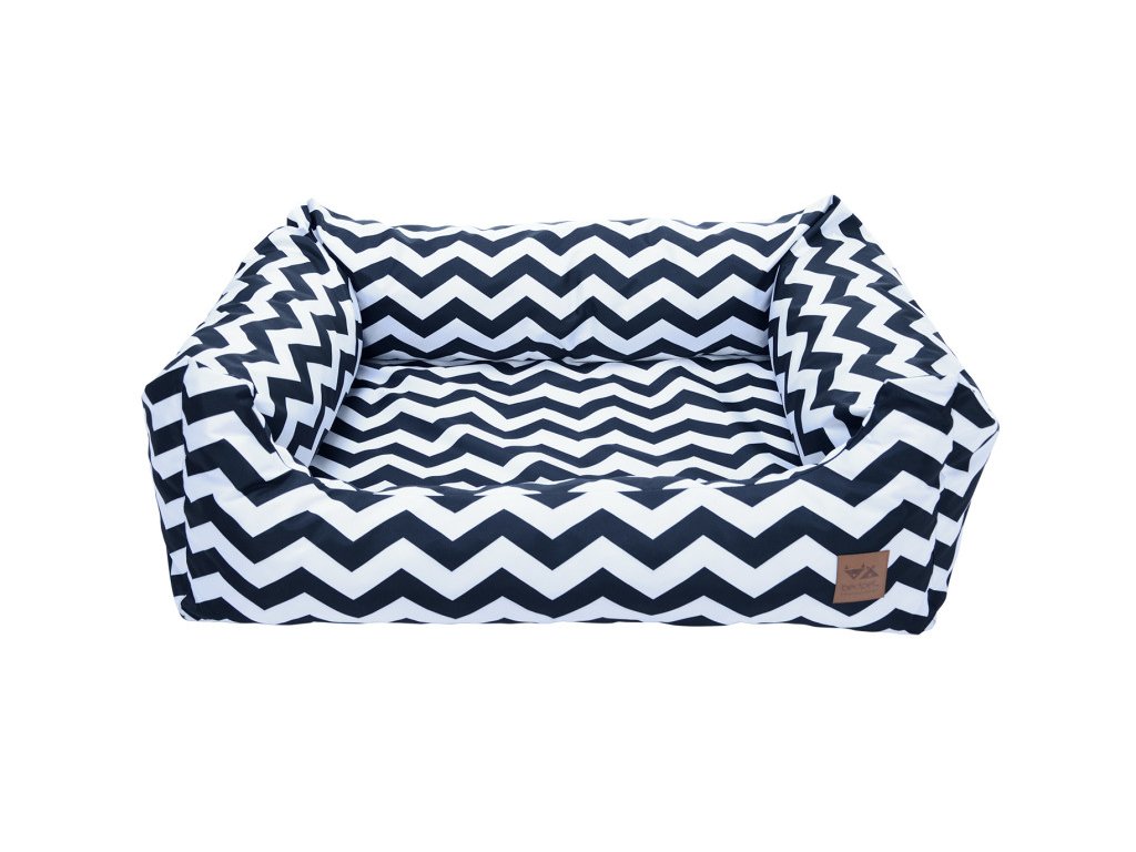 luxusni pelisek pro psa bedpet zigzag