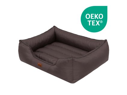 Pelíšek pro psa Comfort - tmavě hnědý