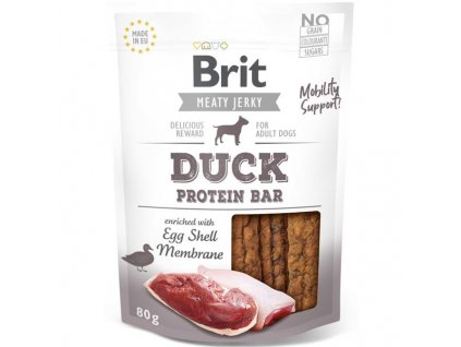 Brit Dog Jerky Duck Protein Bar 80g