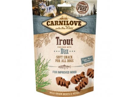 Carnilove Dog Semi Moist Snack Trout enriched with Dill 200 g