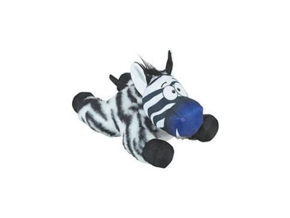 hracka pes friends caleb zebra m plys cernobila zolux