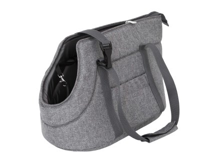 Taška pro psa cestovní - šedá ekolen