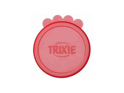 Trixie Víčko na konzervy, silikonové velké 10,6cm/2 ks - barevné
