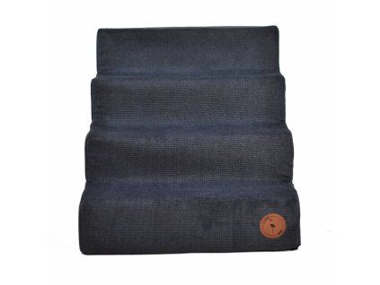 Schody pro psa MILO - tmavě šedé