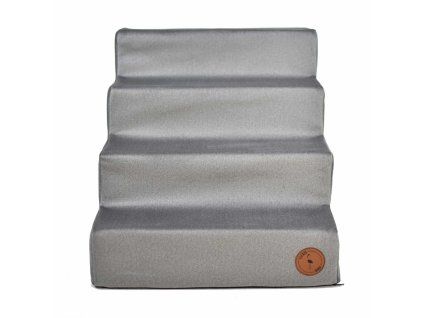 Schody pro psa MILO - šedá