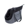 Taška pro psa cestovní - šedá s černou