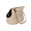 Taška pro psa cestovní - béžová ekolen