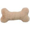 Bone - kost 24 cm, hračka pro psy se zvukem, plyš
