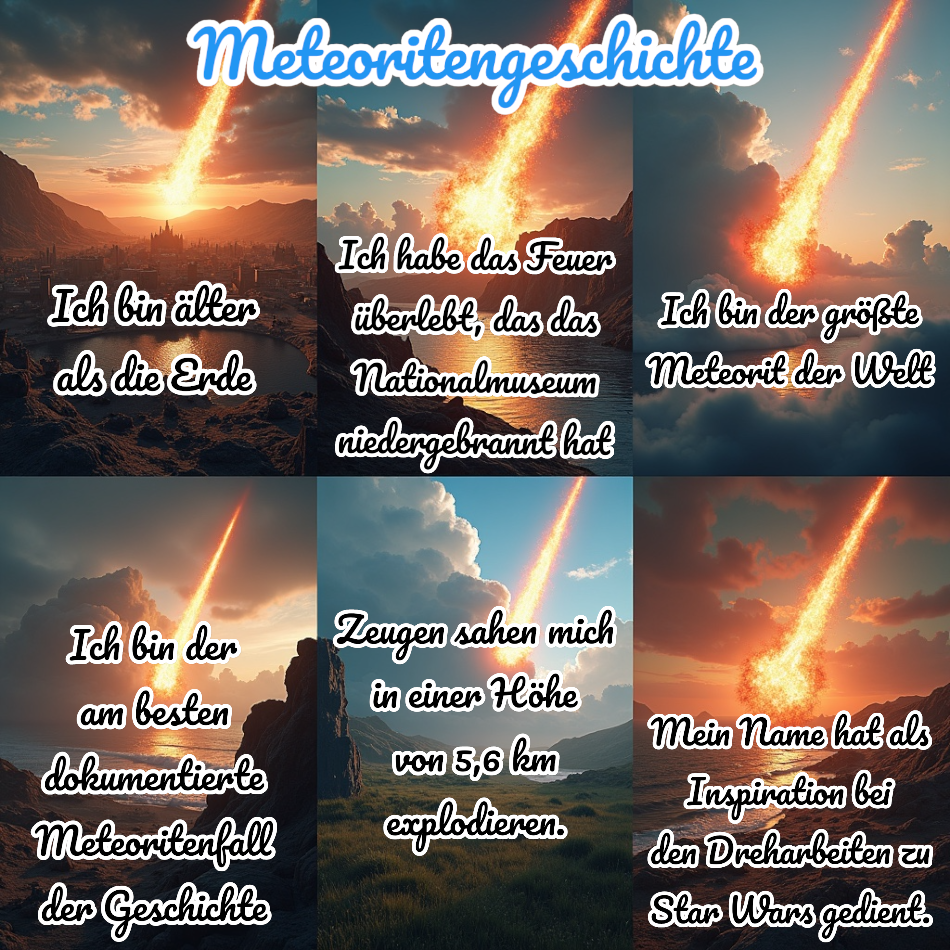 Die interessantesten Geschichten über Meteoriten