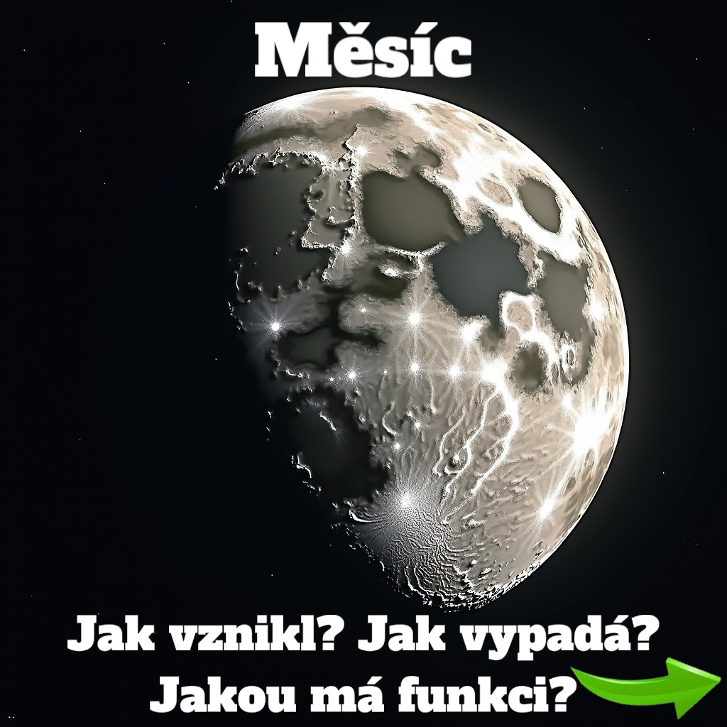 Jak vznikl, jak vypadá a jakou funkci má náš měsíc?