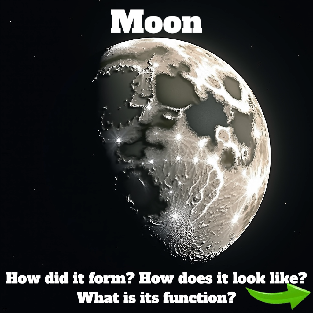 How did our Moon form, what does it look like, and what is its function?