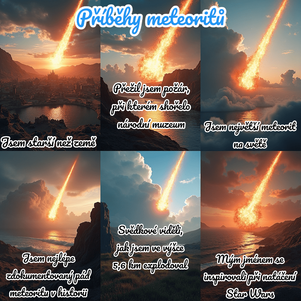 Nejzajímavější příběhy o meteoritech