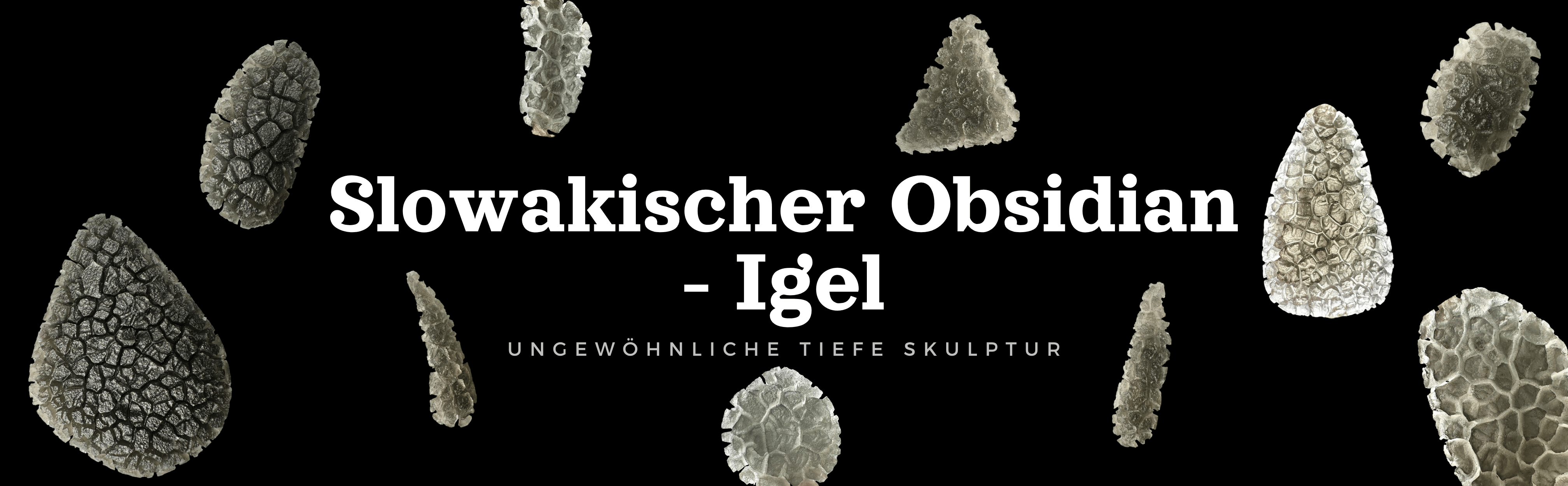 Slowakischer Obsidian – Igel