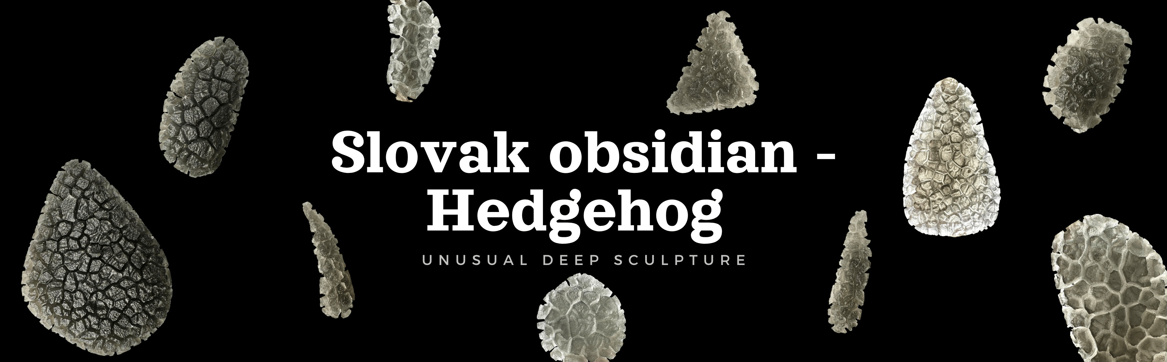 Slovak obsidian – Hedgehog