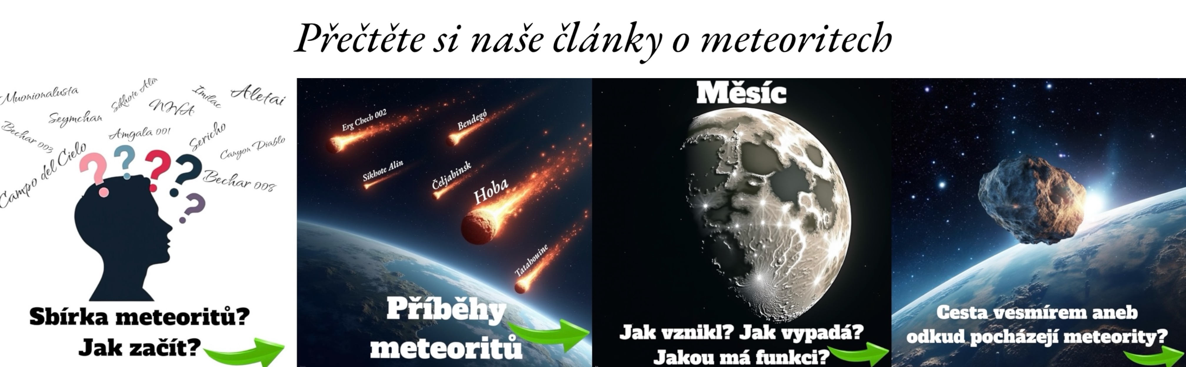 Články o meteoritech