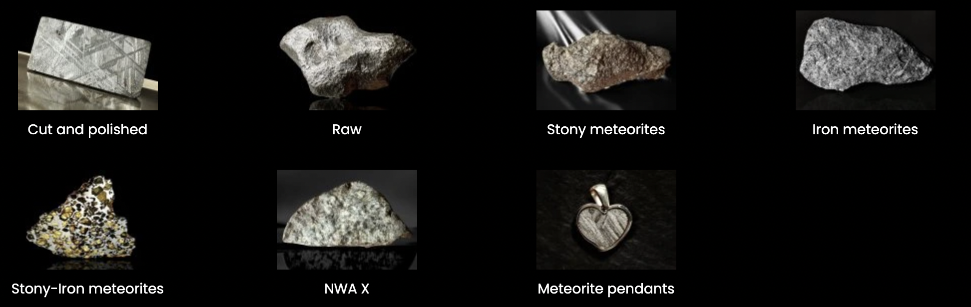 Meteorites.