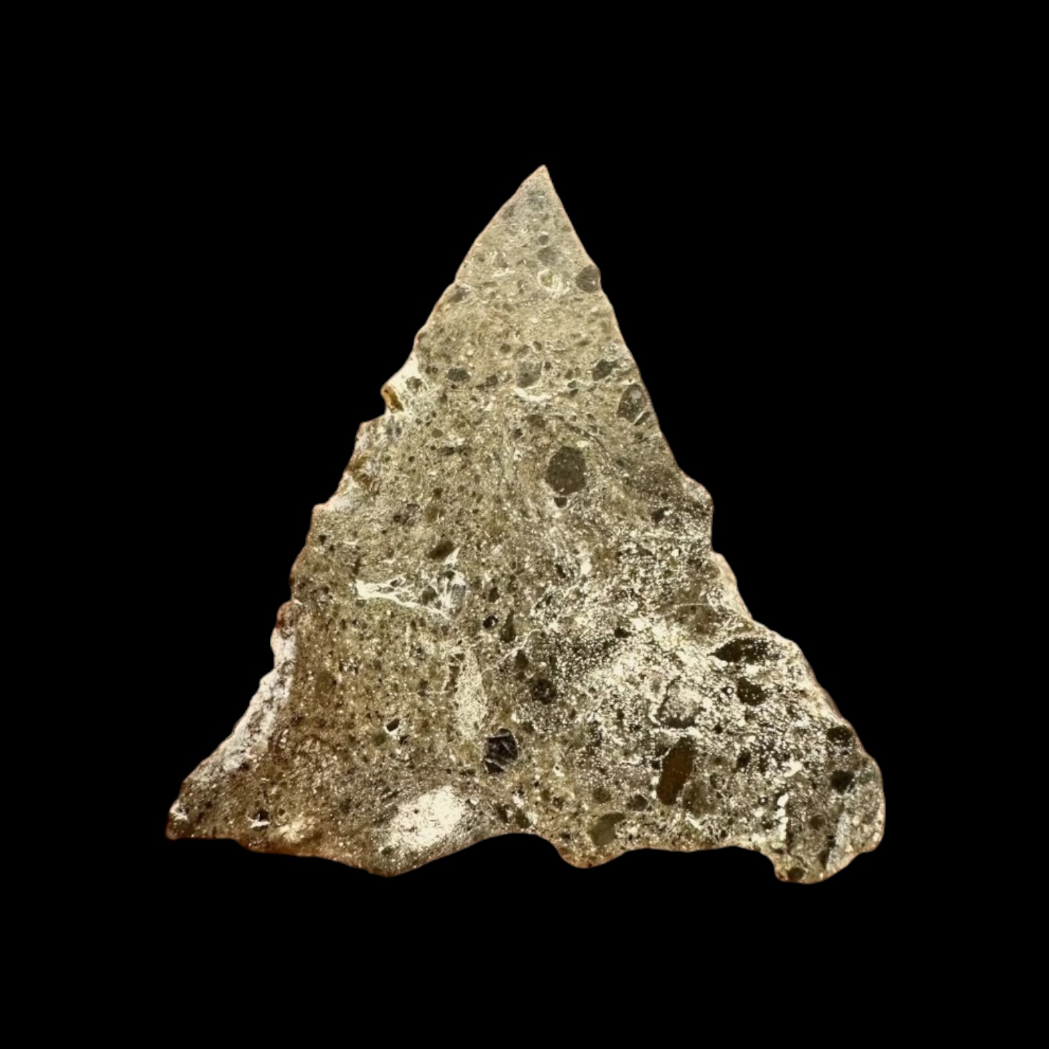 Lunární meteorit Oued el Hamim 001