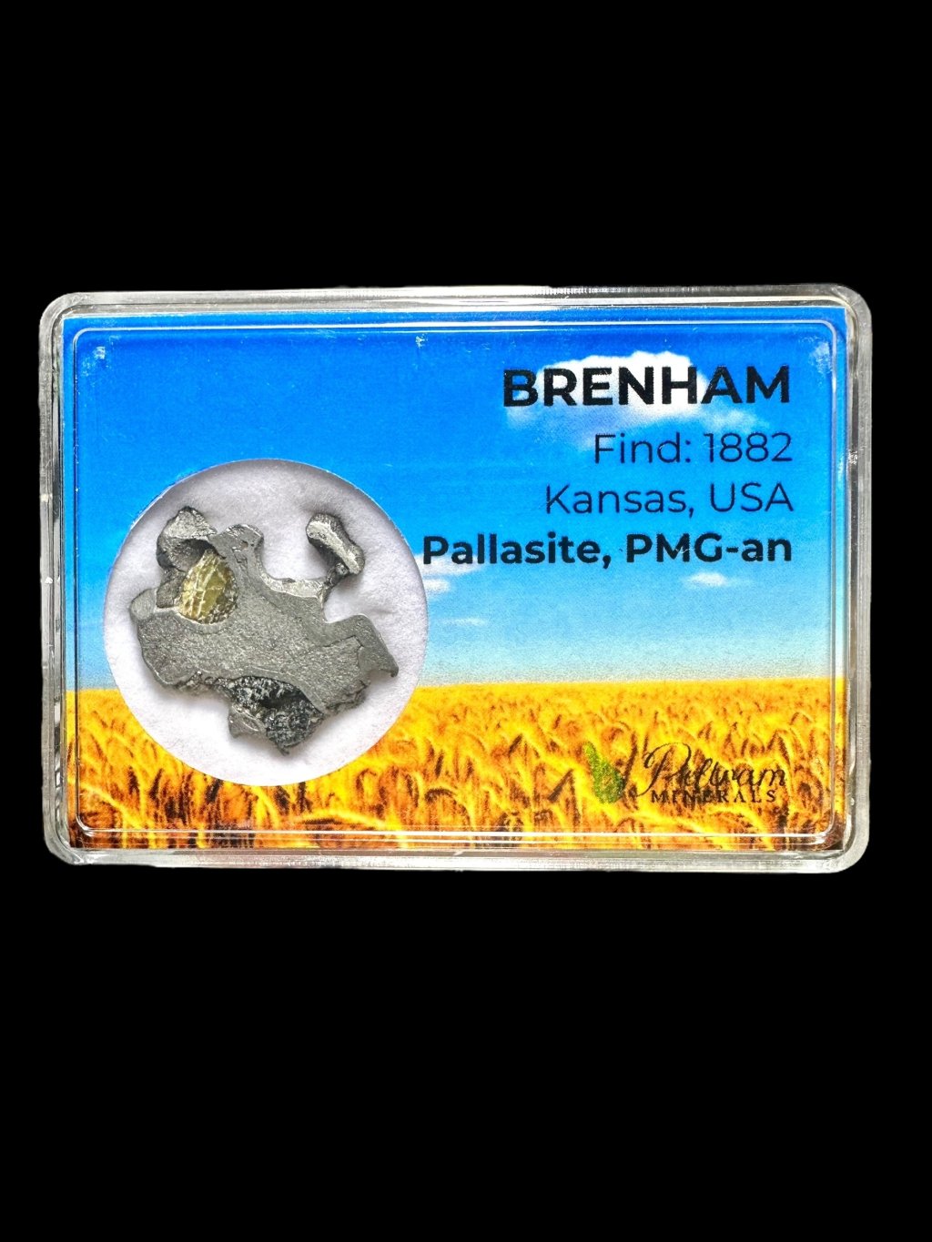 Meteorite Pallasite Brenham 6,8g – Kansas, USA