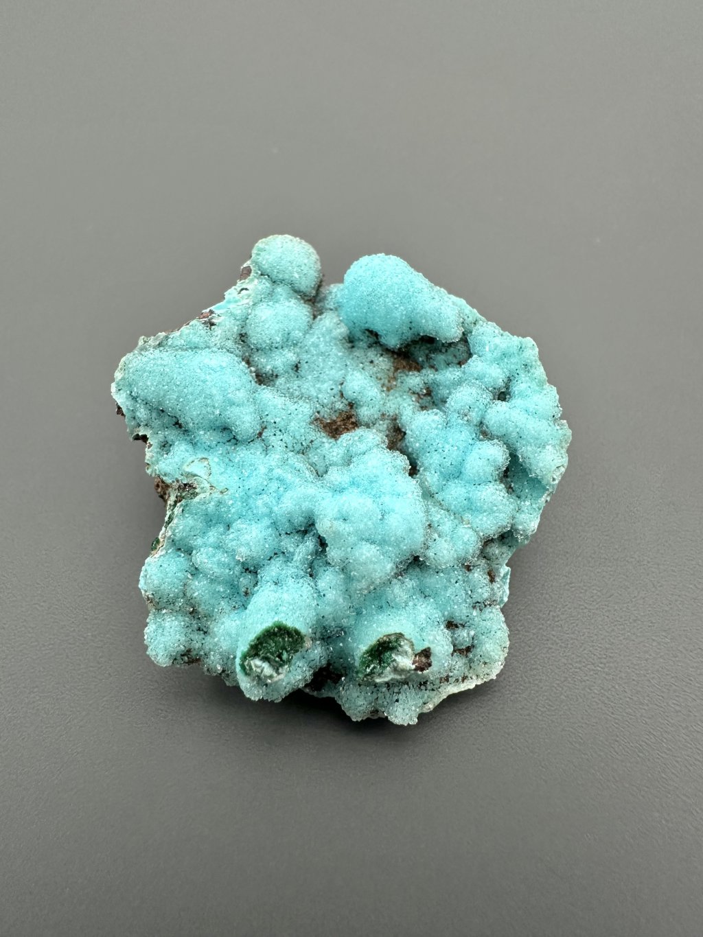 Chrysocolla with malachite – Congo