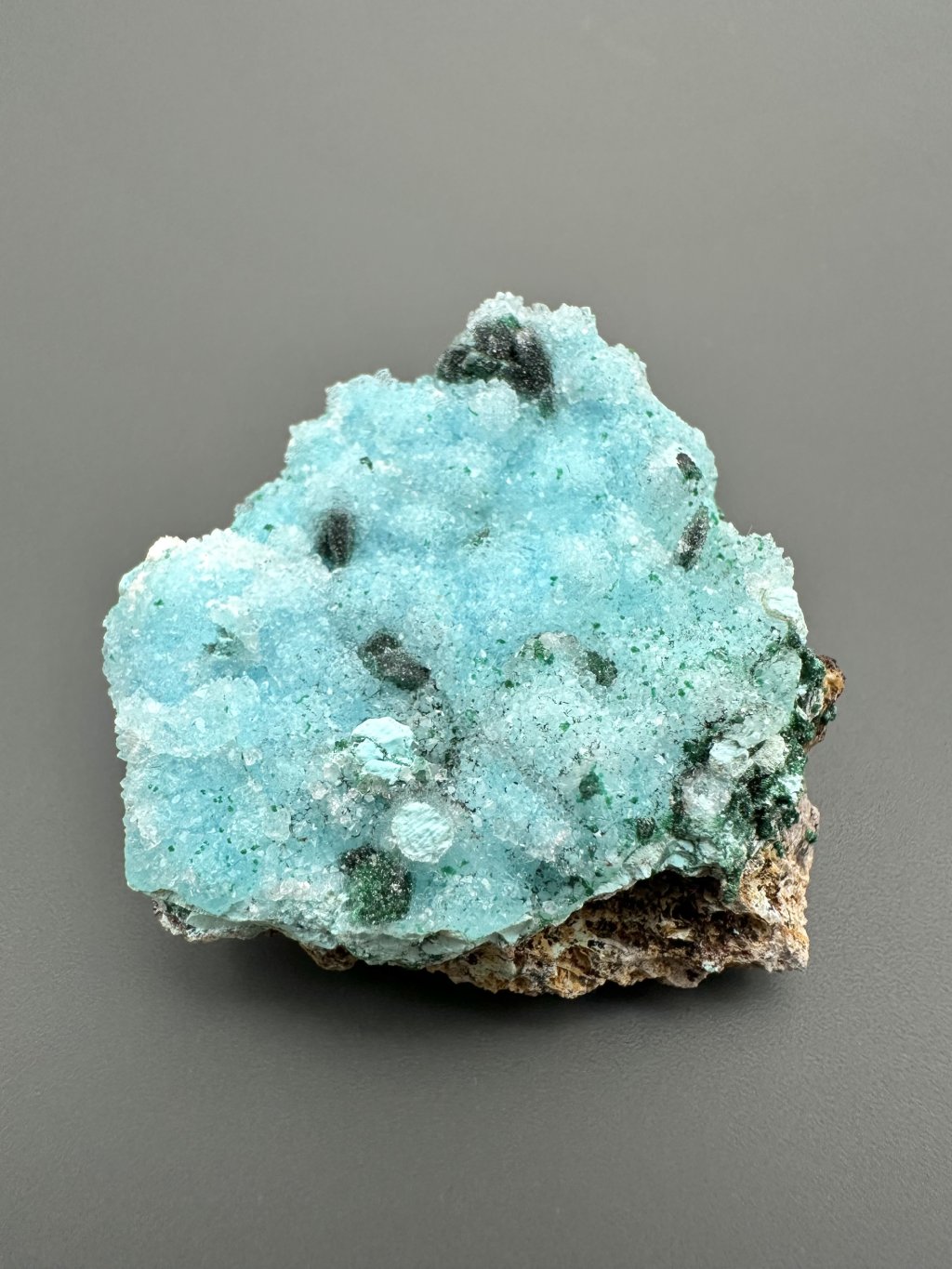 Chrysokoll mit Malachit 16,9g – Kongo