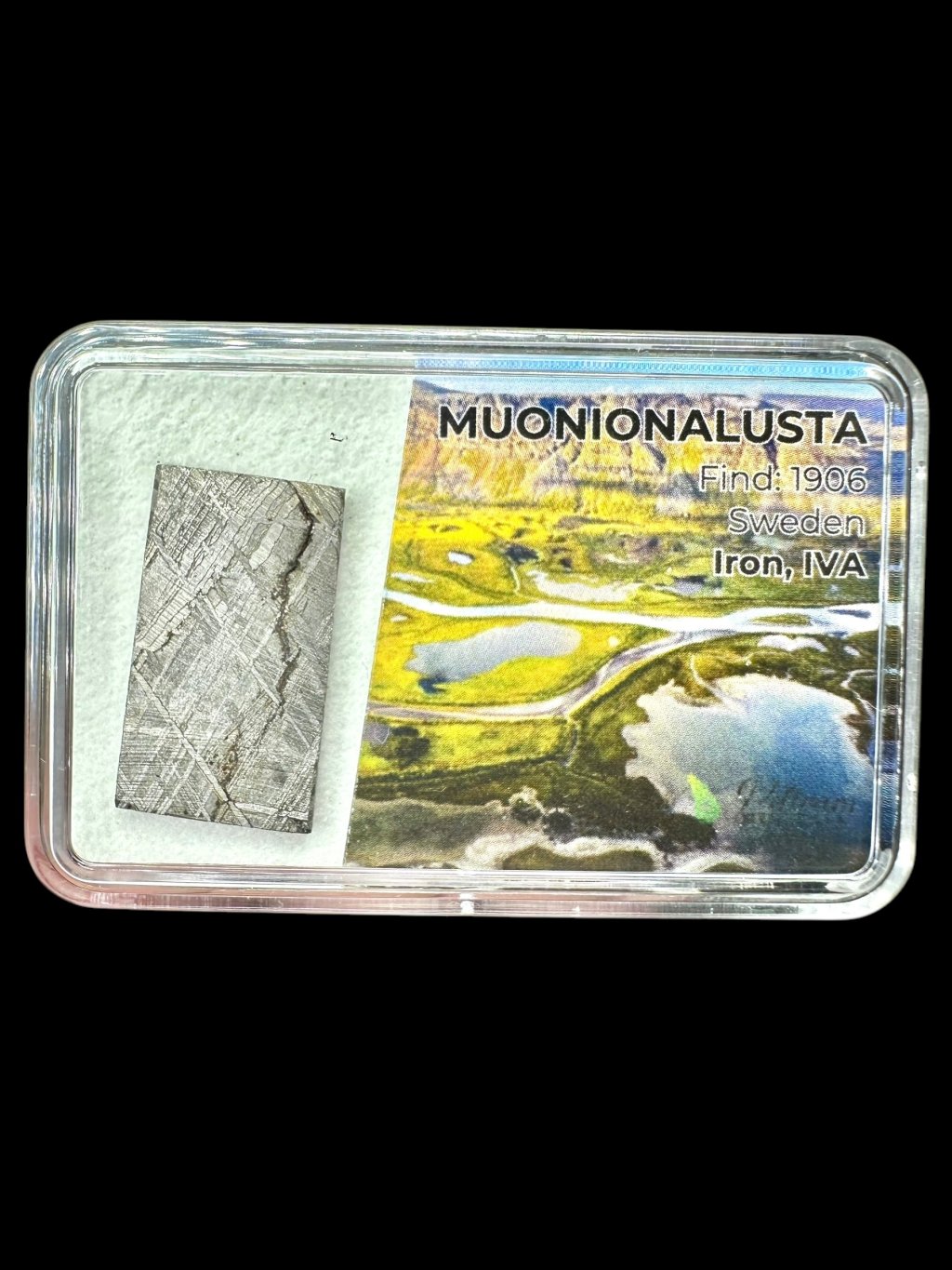 Meteorit Muonionalusta 4,2g – Norrbotten, Švédsko