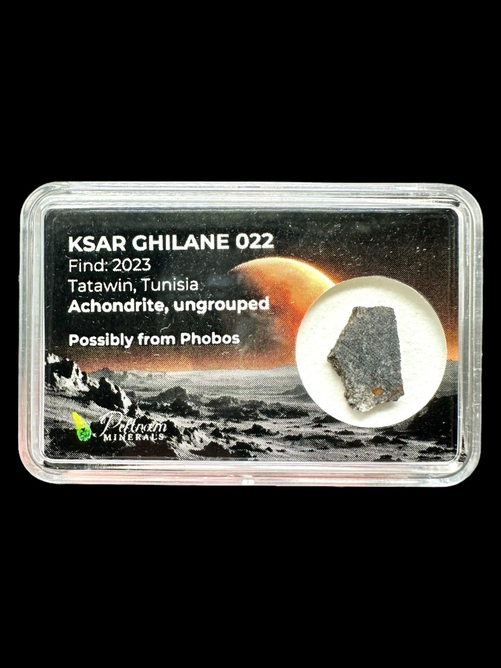 Meteorit Ksar Ghilane 022 – 0,46g – Tunisko