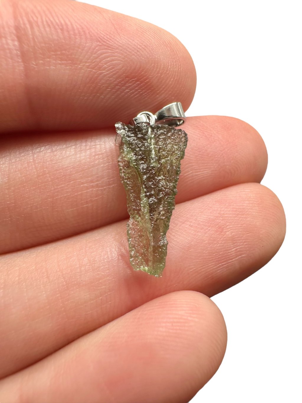 Moldavit Anhänger 0,5g