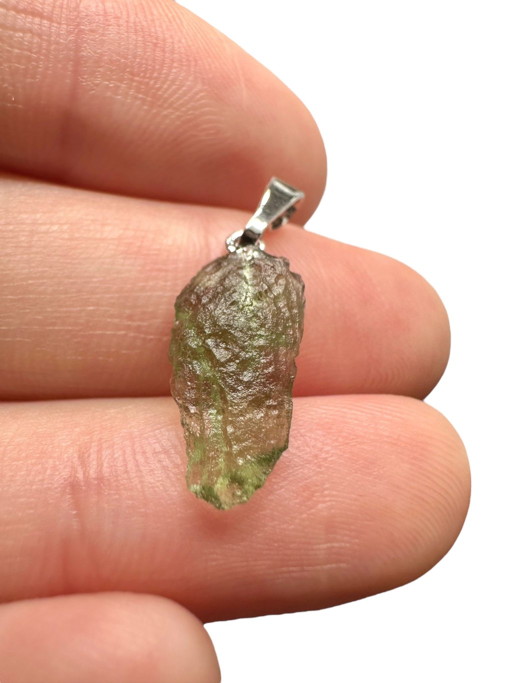 Moldavit Anhänger 0,5g